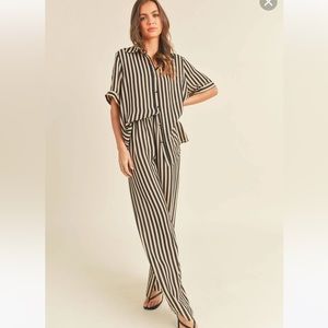 Miou Muse Striped Set